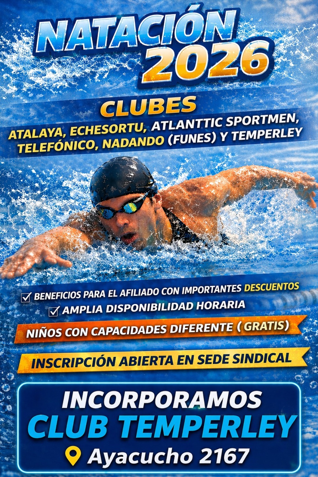 NATACION 2026